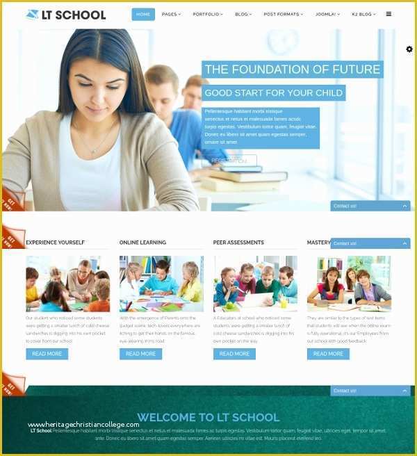 Free Education Templates Of 27 Free Education Website themes &amp; Templates