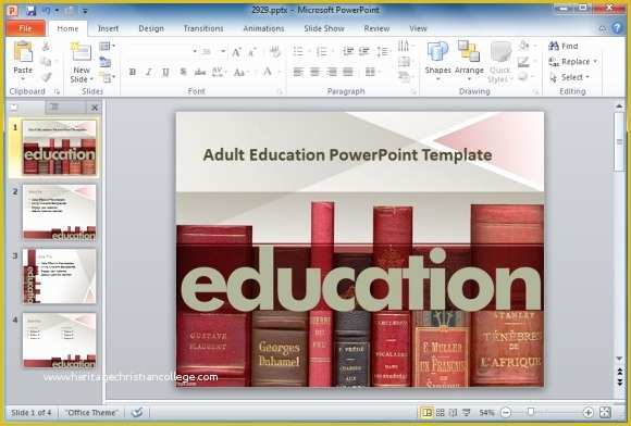 Free Education Templates Of Best Educational Powerpoint Templates