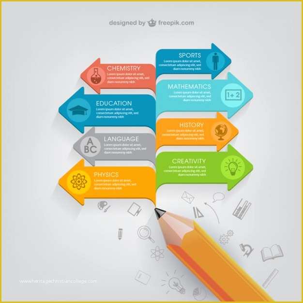 Free Education Templates Of Education Infographic Template Vector