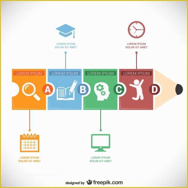 Free Education Templates Of Education Infographic Template Vector