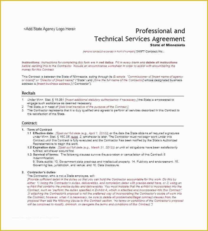 Free Electrical Service Contract Template Of Business Service Agreement Template