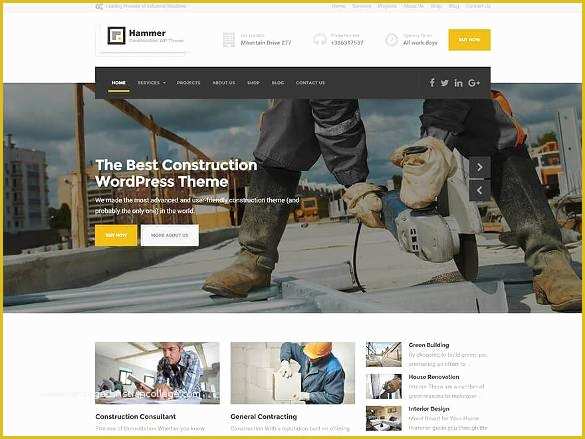 Free Electrician Website Template Of 42 Engineering Website themes & Templates