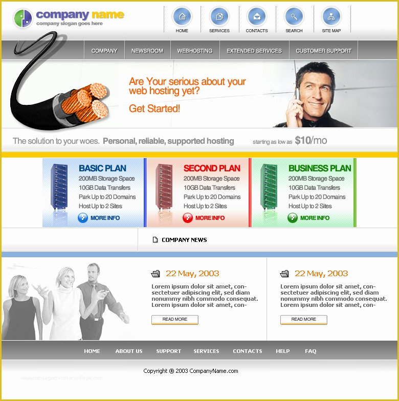 Free Electrician Website Template Of Download Free HTML Templates