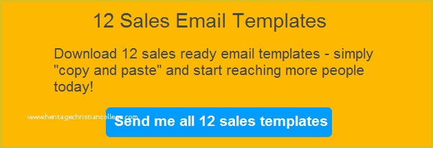 Free Email Banner Templates Of 12 Sales Email Templates Proven to Increase Response Rates