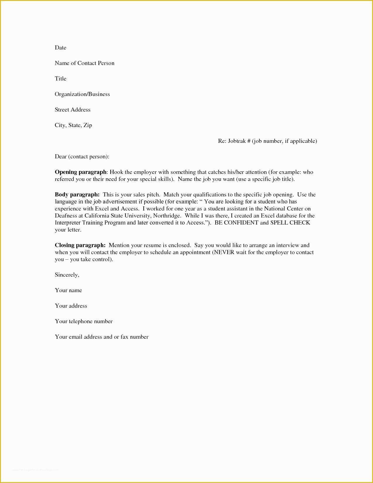Free Email Cover Letter Templates Of Cover Letter Job Search Samples Free Letters Template Word