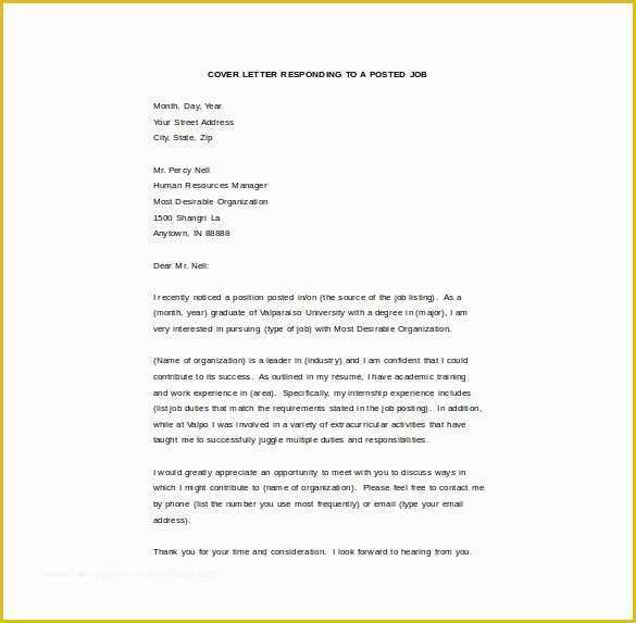 Free Email Cover Letter Templates Of Email Cover Letter format