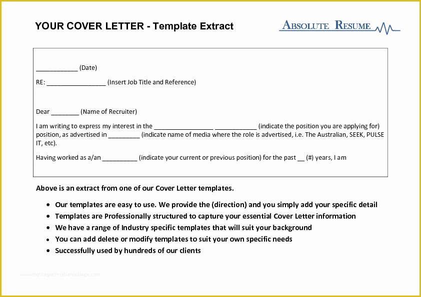 Free Email Cover Letter Templates Of Template A Cover Letter