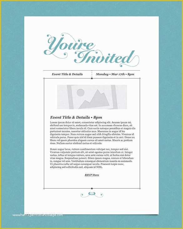 Free Email Invitation Template Of 30 Business Email Invitation Templates Psd Vector Eps