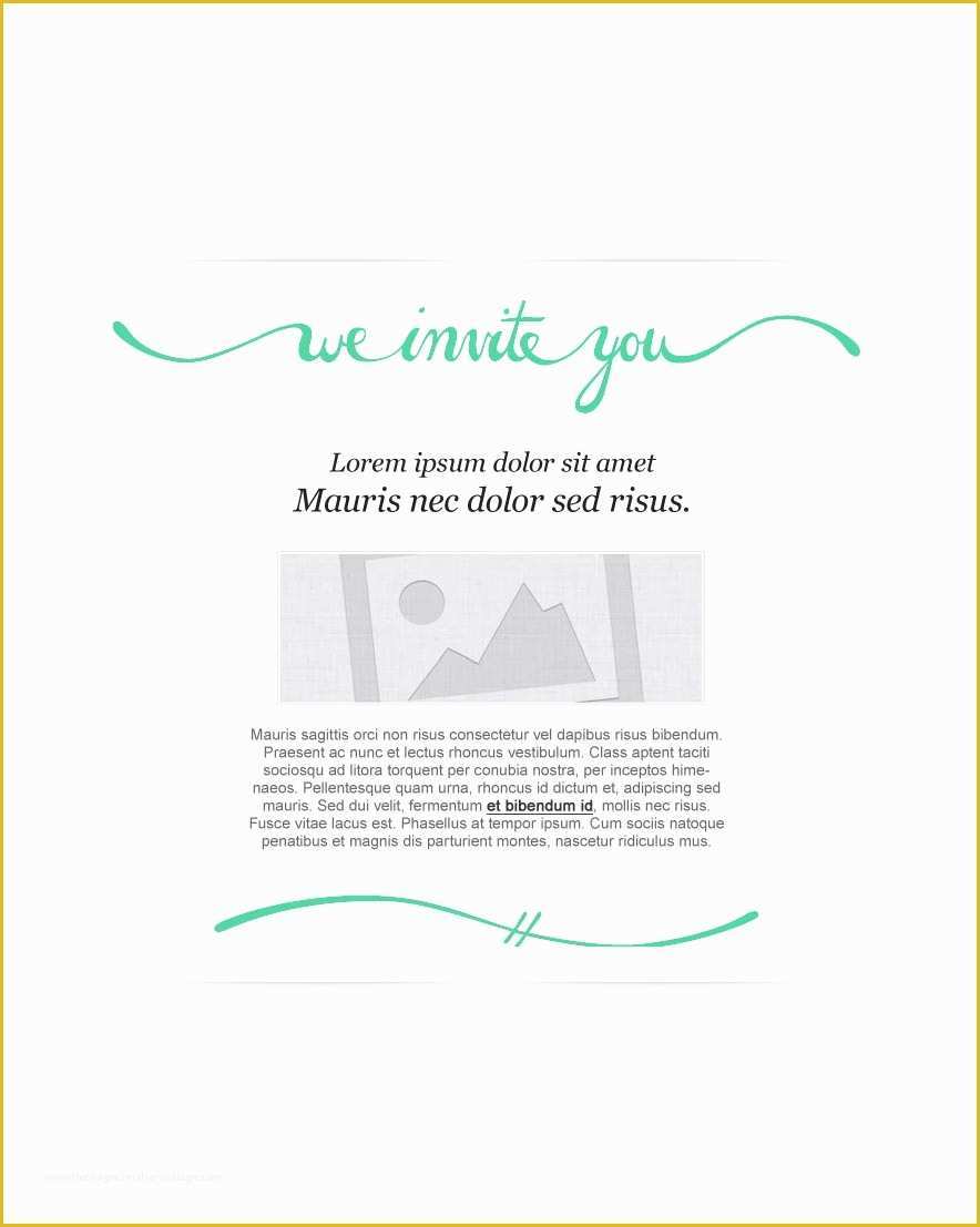 Free Email Invitation Templates for Outlook Of Invitation Email Marketing Templates Invitation Email