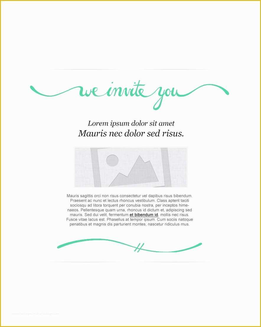 Free Email Invitation Templates for Outlook Of Invitation Email Marketing Templates Invitation Email