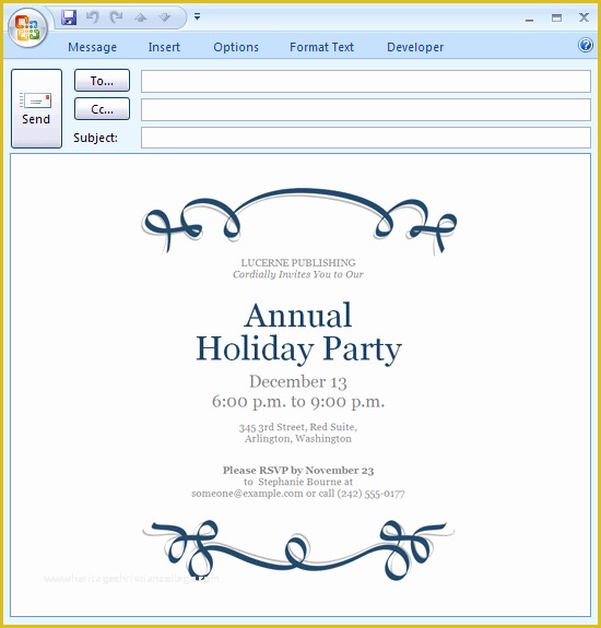 Free Email Invitation Templates for Outlook Of Wedding Invitation Wording Wedding Invitation Outlook