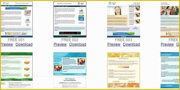 Free Email Newsletter Templates for Outlook Of 25 Template Gratuiti Per Email E Newsletter