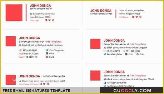 Free Email Signature Psd Template Of Best 25 Email Signatures Ideas On Pinterest