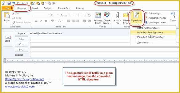 Free Email Signature Templates for Outlook Of 11 Outlook Email Signature Templates Free Download