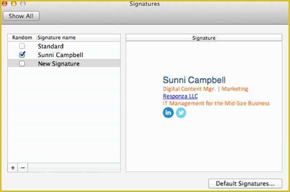 Free Email Signature Templates for Outlook Of 12 Outlook Email Signature Templates Samples Examples