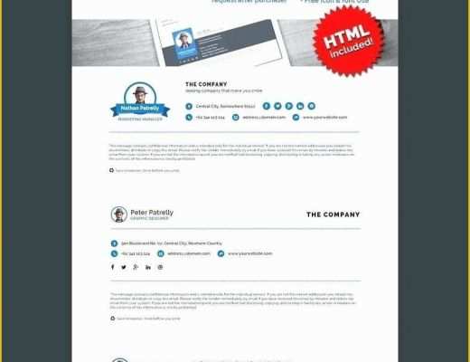 Free Email Signature Templates for Outlook Of Lovely Outlook Email Signature Templates Free