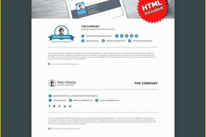 Free Email Signature Templates for Outlook Of Lovely Outlook Email Signature Templates Free