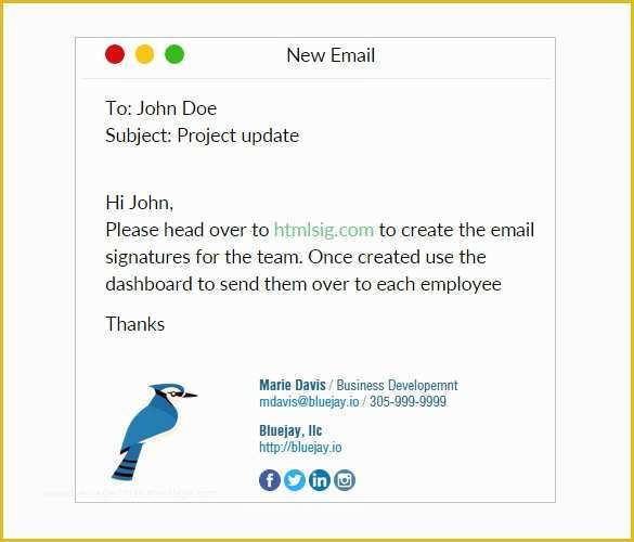 Free Email Signature Templates Gmail Of 31 Best Email Signature Generator tools & Line Makers
