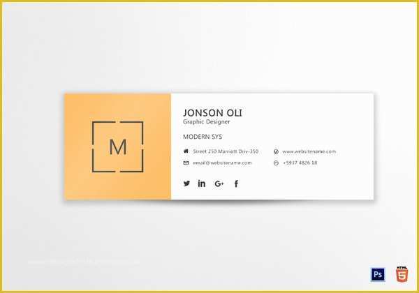 Free Email Signature Templates Of 31 Best Email Signature Generator tools & Line Makers