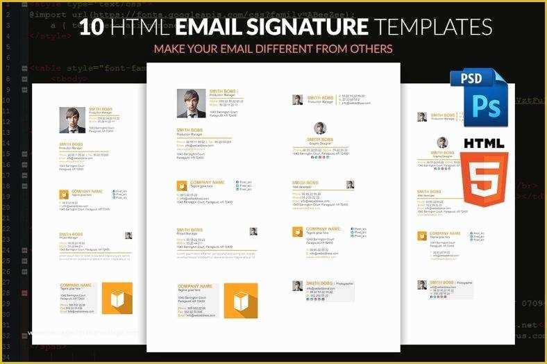 Free Email Signature Templates Of 9 Fitness Email Signature Designs & Template Psd Ai