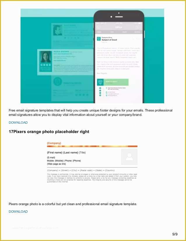 Free Email Signature Templates Of Utemplates Free Email Signature Templates