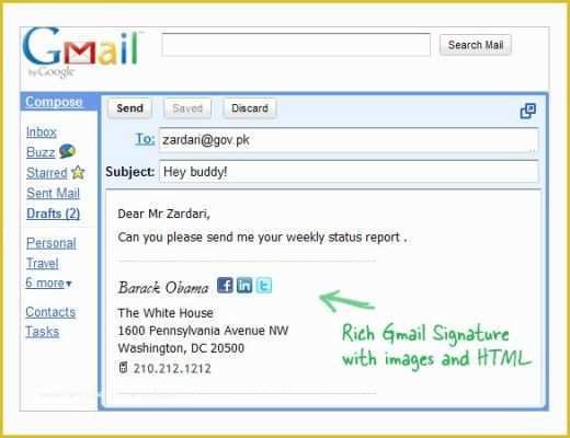 Free email templates for gmail of 29 gmail signature templates 