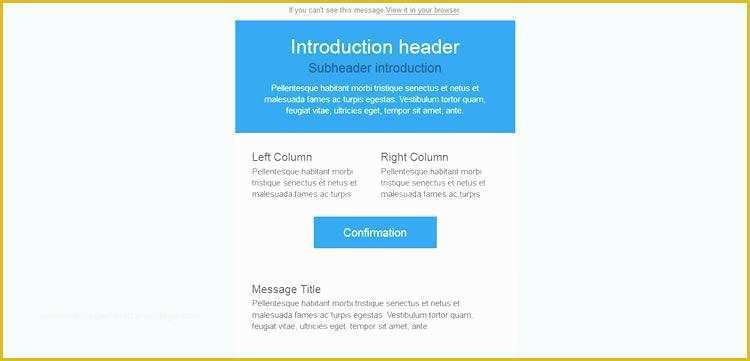 Free Email Templates for Gmail Of Email Marketing Templates Free Responsive for Gmail