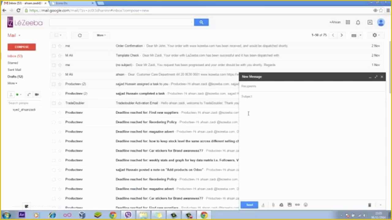 Free Email Templates for Gmail Of Gmail Email Template