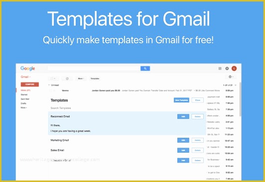 Free Email Templates for Gmail Of Gmail™ Email Templates Descargar