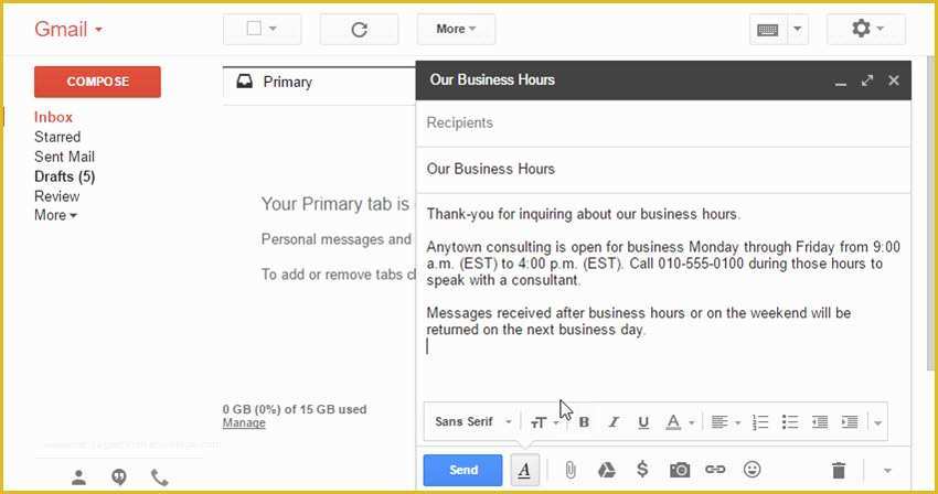 Free Email Templates for Gmail Of How to Create Email Templates In Gmail with Canned