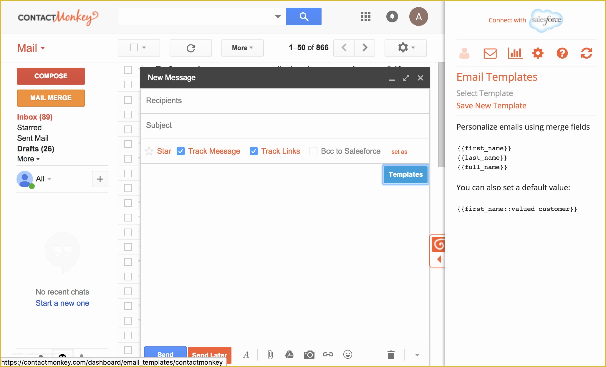 Free Email Templates for Gmail Of Step 1 Selecting Email Templates for Gmail Contactmonkey