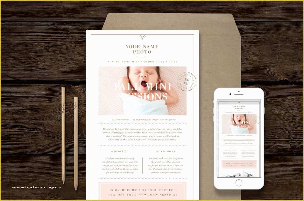 Free Email Templates for Portrait Photographers Of Graphy Email Newsletter Template Lily