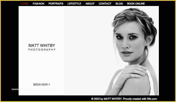 Free Email Templates for Portrait Photographers Of Graphy Website Templates