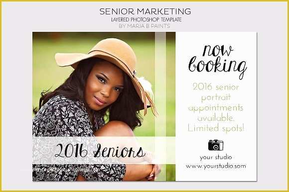 Free Email Templates for Portrait Photographers Of Senior Graphy Postcard Template Flyer Templates On