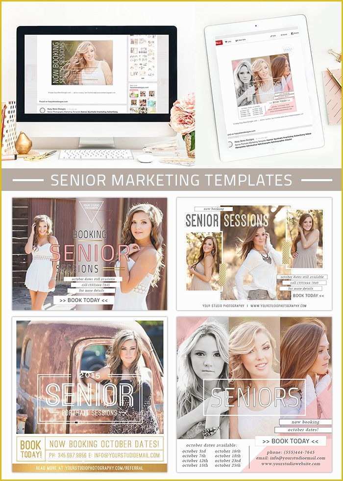 Free Email Templates for Portrait Photographers Of Senior Marketing Templates