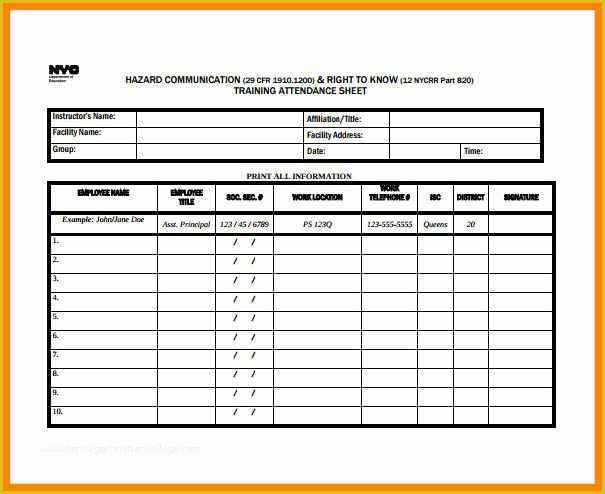 Free Employee attendance Sheet Template Excel Of 18 attendance Sheet Template Excel for Employee