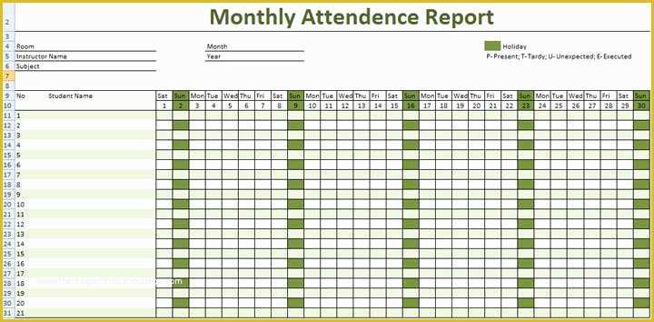 Free Employee attendance Sheet Template Excel Of Daily Employee attendance Sheet In Excel Template