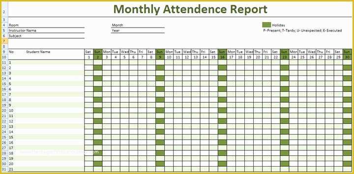 Free Employee attendance Sheet Template Excel Of Daily Employee attendance Sheet In Excel Template