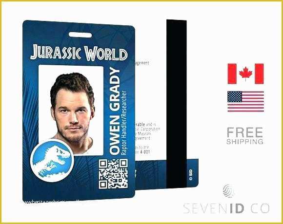 Free Employee Badge Template Of Employee Id Card Design Line Free