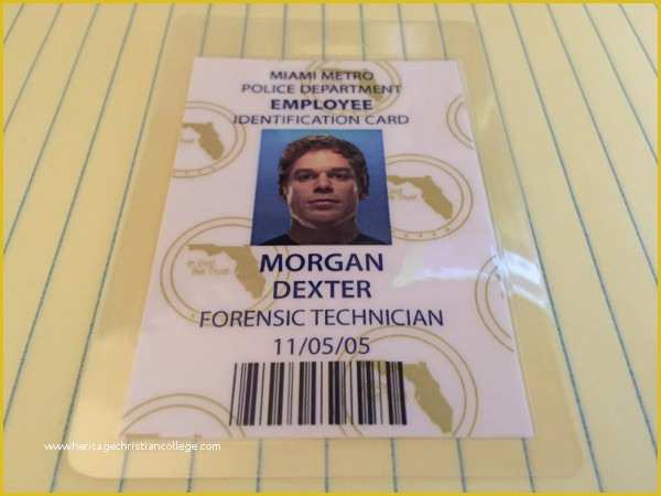 Free Employee Badge Template Of Id Badge Templates Free Sample Example format Download