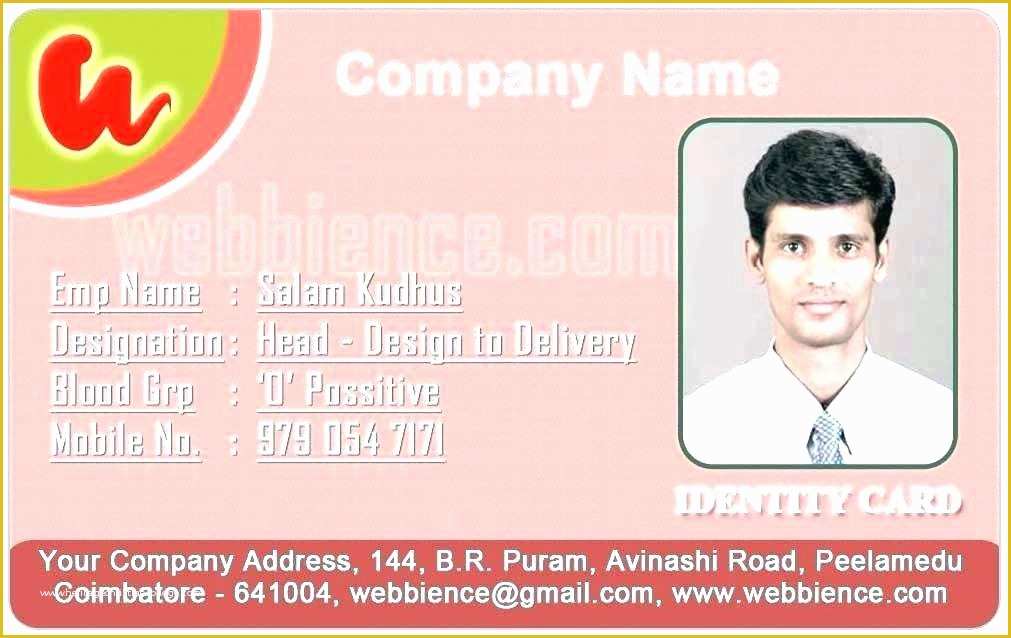 Free Employee Badge Template Of Staff Id Badge Template Conference Entry Pass Id Card
