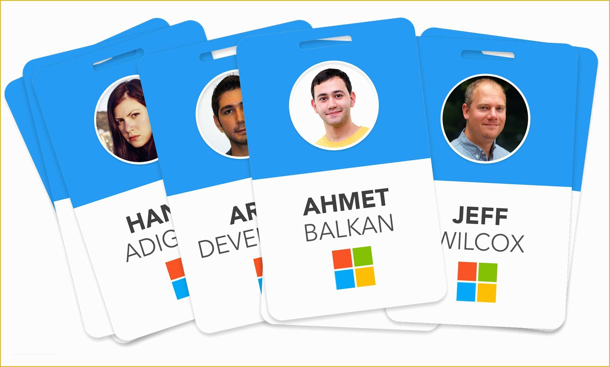 Free Employee Badge Template Of The Blue Badge Reimagined 