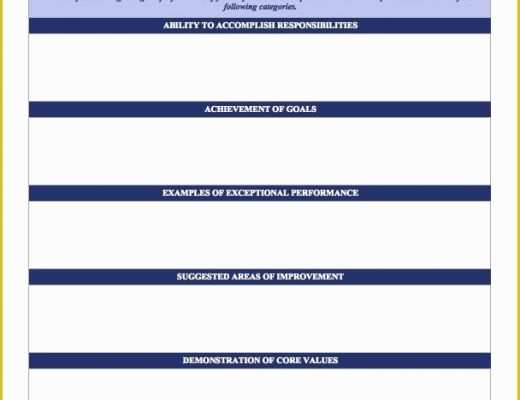 Free Employee Evaluation Template Word Of Free Employee Performance Review Templates Smartsheet