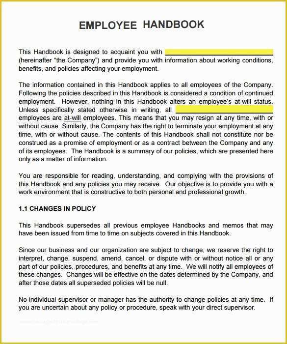 Free Employee Handbook Template for Small Business Of Blog Archives Controlsoft