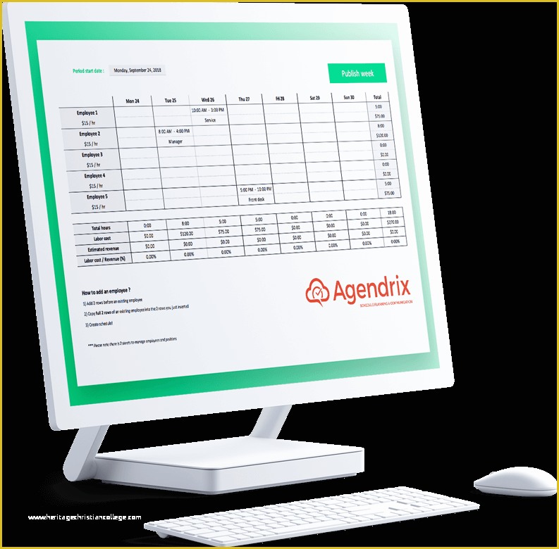 Free Employee Schedule Template Of Best Free Excel Schedule Template for Employee Scheduling