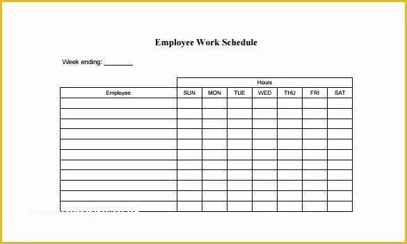 Free Employee Schedule Template Of Employee Schedule Template Beepmunk