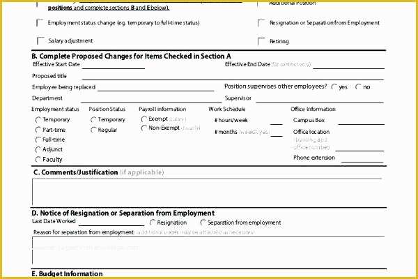 Free Employee Status Change form Template Of Payroll Status Change form Template Overtime Claim Word