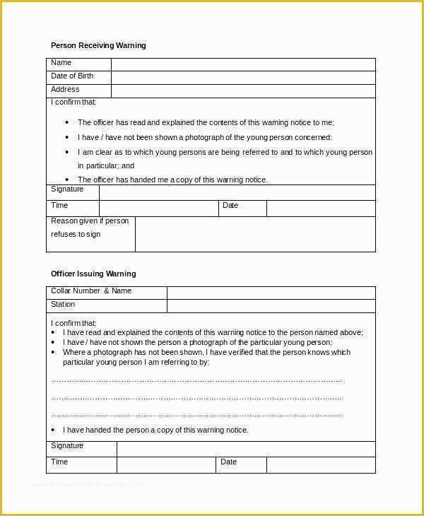 Free Employee Warning Notice form Template Of Great Employee Warning Notice Template Letter