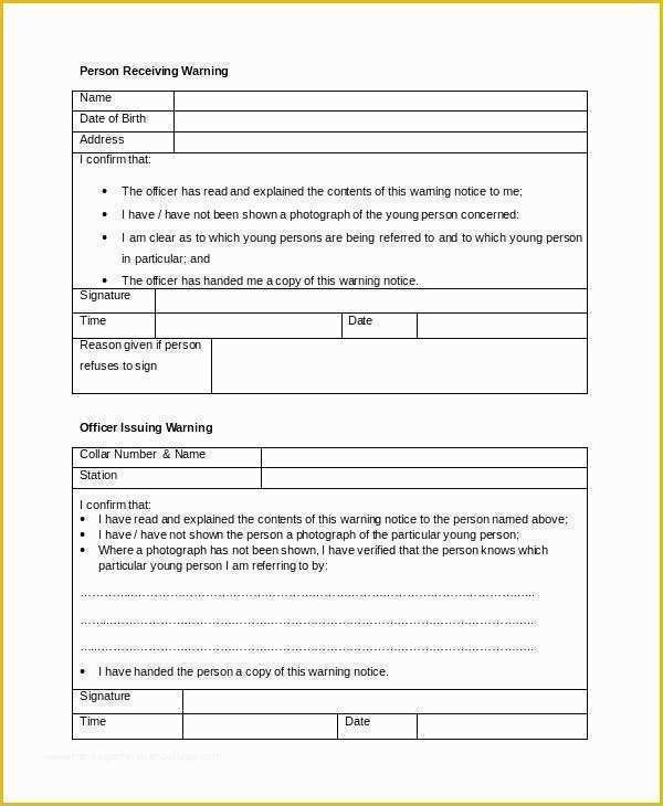 Free Employee Warning Notice form Template Of Great Employee Warning Notice Template Letter