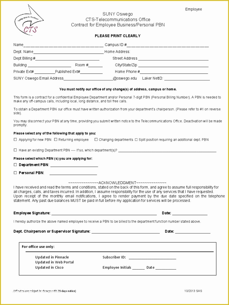 Free Employment Contract Template Word Of Free Employment Contract form – Free Employment